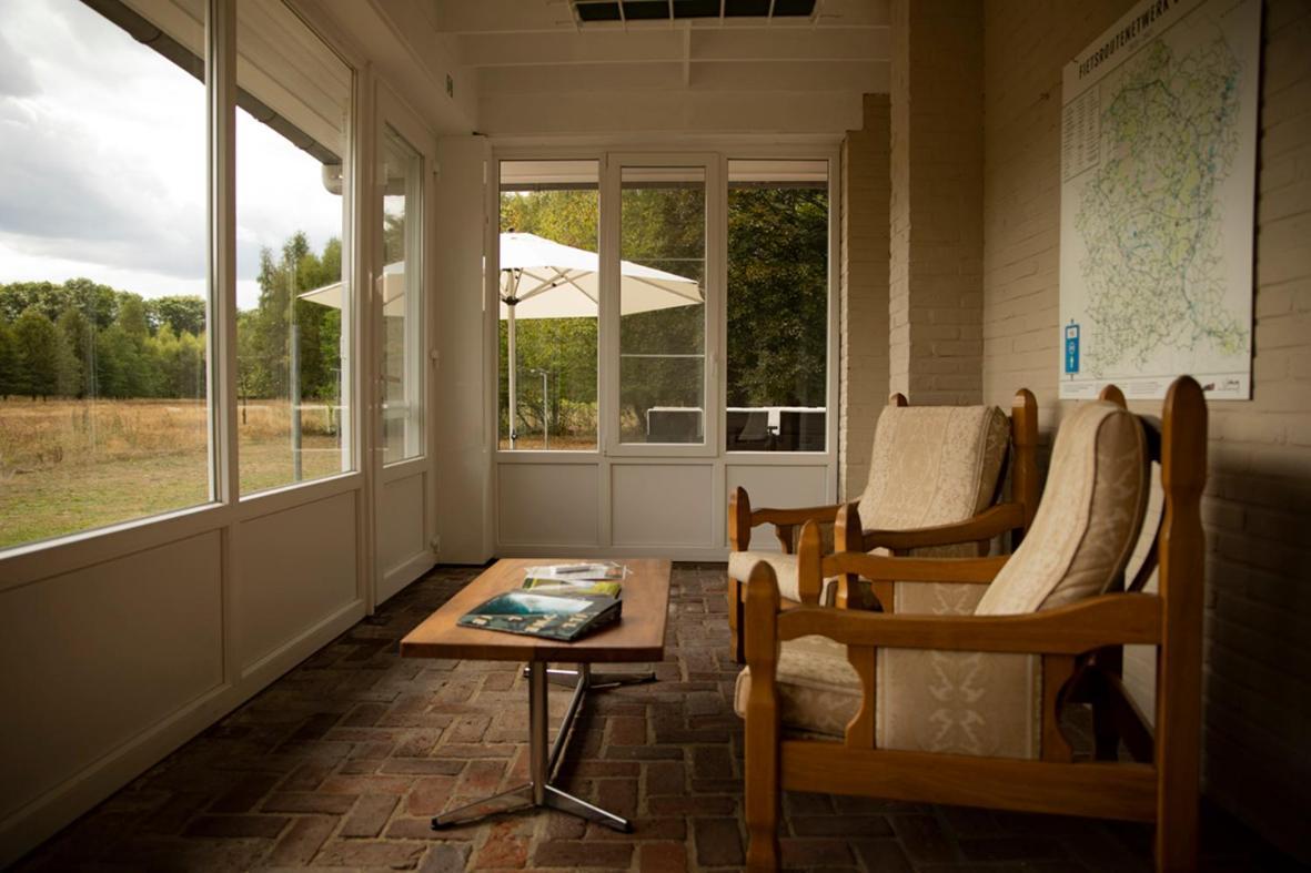 Vakantiewoning Heidebos In Het Nationaal Park Hoge Kempen Opglabbeek Bagian luar foto